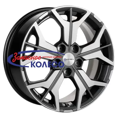 17'' 5x110 ET46 D63,3 7,0J Khomen Wheels KHW1715 (Changan CS35/CS35 Pro) Gray-FP