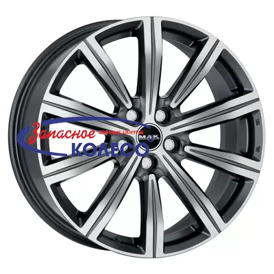 19'' 5x108 ET45 D63,4 8,5J MAK Birmingham Gunmetal Mirror Face