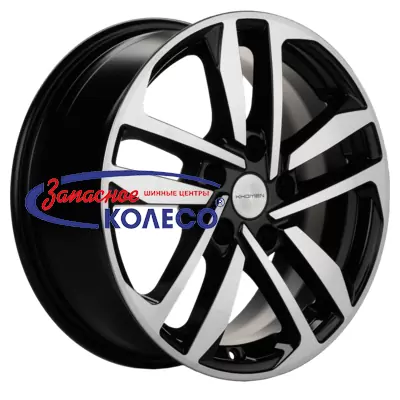 16'' 5x114,3 ET43 D67,1 6,5J Khomen Wheels KHW1612 (Huyndai/Kia) Black-FP