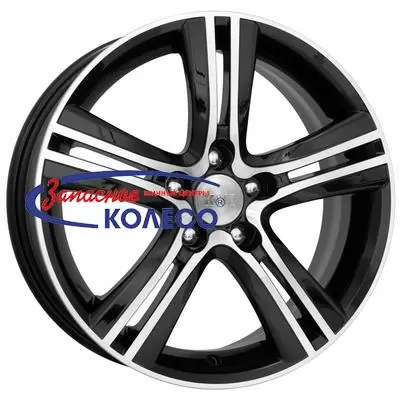 16'' 5x114,3 ET43 D67,1 6,5J K&K Борелли-оригинал (КС613) Алмаз черный