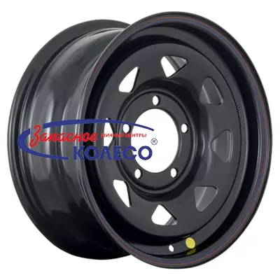 16'' 5x139,7 ET-19 D110 7,0J Off-Road Wheels УАЗ (треуг. мелкий) Черный