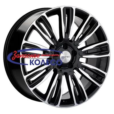 20'' 5x108 ET45 D63,4 8,5J Khomen Wheels KHW2004 (Velar) Black-FP