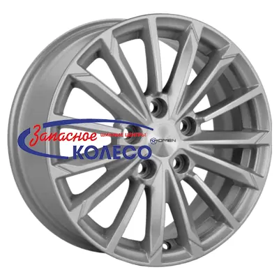 16'' 5x114,3 ET50 D66,1 6,5J Khomen Wheels KHW1611 (Renault/Nissan) G-Silver
