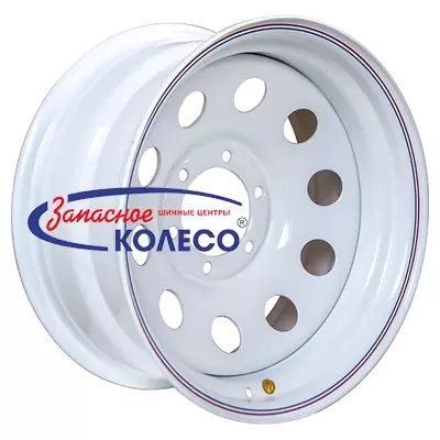 17'' 6x139,7 ET-10 D110 8,0J Off-Road Wheels Тойота Ниссан белый