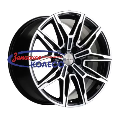 19'' 5x112 ET30 D66,6 8,5J Khomen Wheels KHW1904 (BMW Front) Black-FP