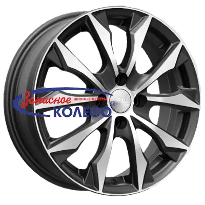 16'' 4x100 ET41 D60,1 6,0J СКАД Нагоя (КЛ312) Алмаз бархат новый
