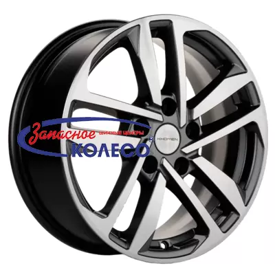 16'' 5x100 ET39 D57,1 6,5J Khomen Wheels KHW1612 (Polo) Gray-FP