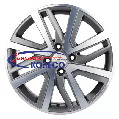 16'' 4x100 ET37 D60,1 6,0J Khomen Wheels KHW1609 (Stepway) Gray-FP