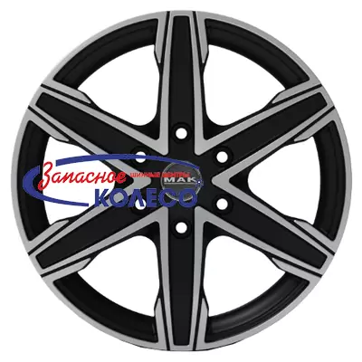 16'' 6x139,7 ET10 D112 6,5J MAK King 6 Ice Black