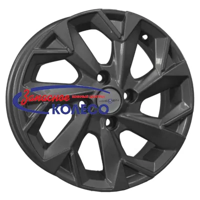 14'' 4x100 ET45 D56,1 5,5J Khomen Wheels KHW1402 (Honda Civic) Gray