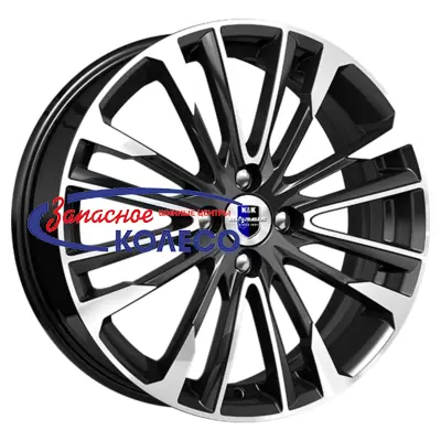 17'' 4x98 ET35 D58,5 6,5J K&K Сильверстоун-оригинал (КС770) Алмаз черный SK