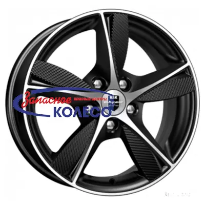 16'' 5x112 ET42 D57,1 6,5J K&K Кинезис-оригинал (КС679) Алмаз черный