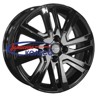 16'' 4x100 ET41 D60,1 6,0J Khomen Wheels KHW1609 (Xray) Black