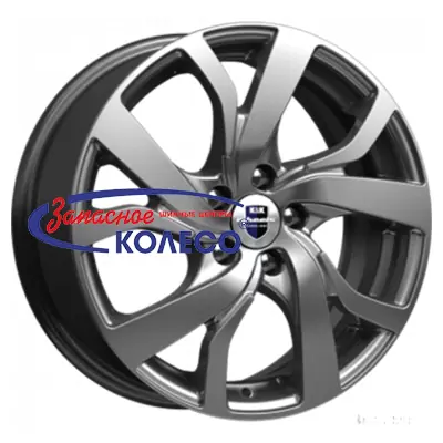 16'' 5x114,3 ET47 D66,1 6,5J K&K Палермо-оригинал (КС607) Дарк платинум