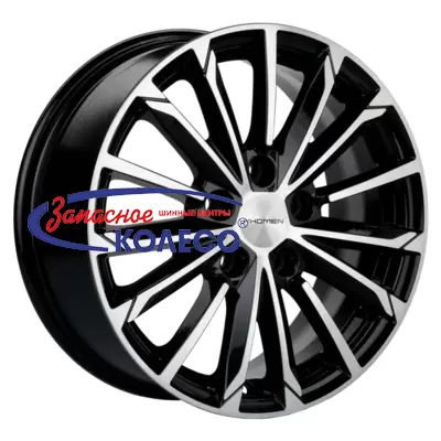 16'' 5x114,3 ET45 D54,1 6,5J Khomen Wheels KHW1611 (Geely Atlas Pro) Black-FP