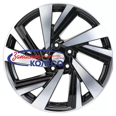 18'' 5x114,3 ET45 D67,1 7,5J Khomen Wheels KHW1801 (Xceed/CX-3/5) Black-FP