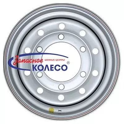 16'' 6x205 ET00 D65,1 6,5J Off-Road Wheels Стальной Серебристый
