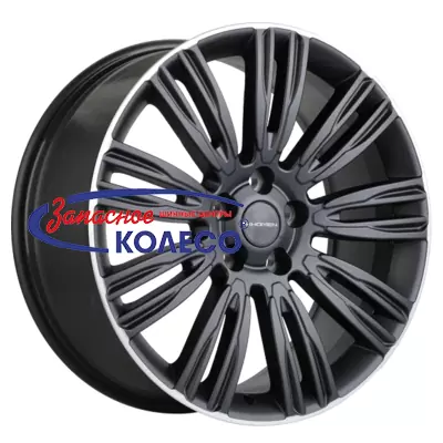 20'' 5x108 ET45 D63,4 8,5J Khomen Wheels KHW2004 (Velar) Black matt MR