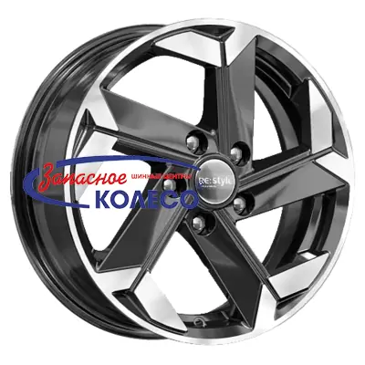 16'' 5x112 ET43 D57,1 6,0J K&K КС979 Алмаз черный