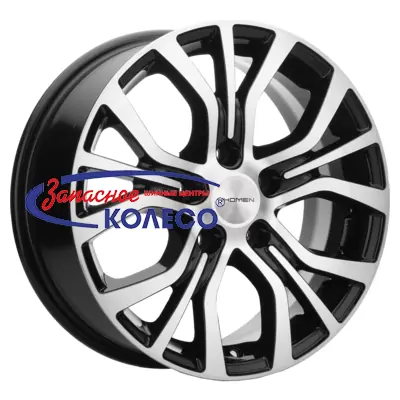 16'' 5x114,3 ET38 D67,1 6,5J Khomen Wheels KHW1608 (Mitsubishi) Black-FP