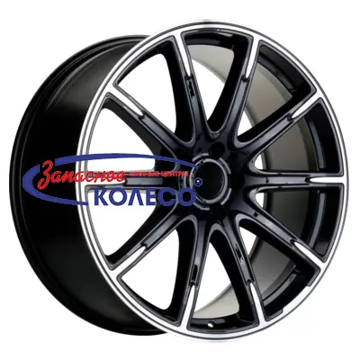 19'' 5x112 ET38 D66,6 8,5J Khomen Wheels KHW1903 (Mercedes) Black-FP