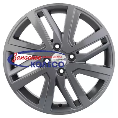 16'' 4x100 ET46 D54,1 6,0J Khomen Wheels KHW1609 (Rio II/Solaris II) Gray