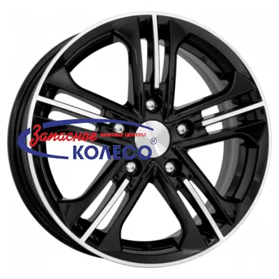 15'' 5x112 ET45 D66,6 6,0J K&K Trinity (КС615) Алмаз черный