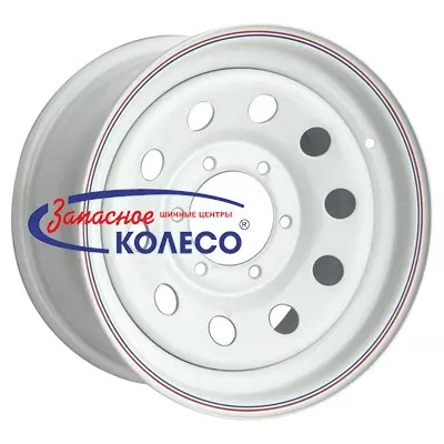 16'' 6x139,7 ET30 D110 8,0J Off-Road Wheels Тойота Ниссан Mitsubishi L200 2005+ белый