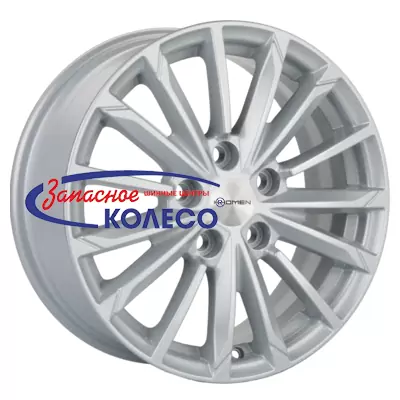 16'' 5x114,3 ET45 D60,1 6,5J Khomen Wheels KHW1611 (Toyota/Suzuki) F-Silver