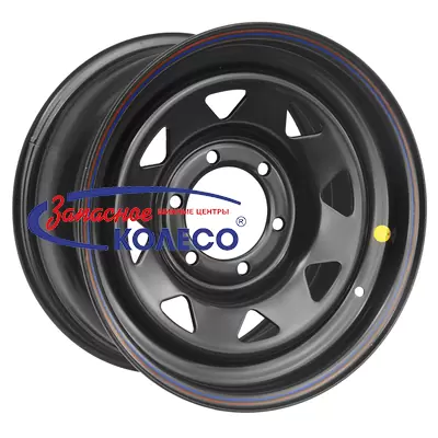 16'' 6x139,7 ET30 D110 8,0J Off-Road Wheels Тойота/Ниссан/L200 2005+ (треуг. мелкий) Черный