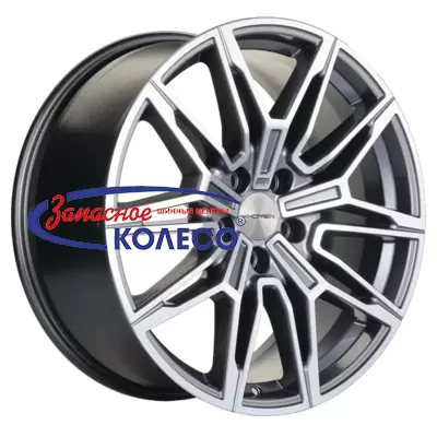 19'' 5x112 ET38 D66,6 8,5J Khomen Wheels KHW1904 (Mercedes) Gray-FP