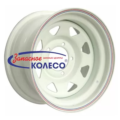 16'' 5x139,7 ET-19 D110 8,0J Off-Road Wheels УАЗ (треуг. мелкий) Белый