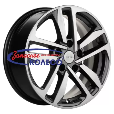 16'' 5x114,3 ET45 D60,1 6,5J Khomen Wheels KHW1612 (Toyota/Suzuki) Gray-FP