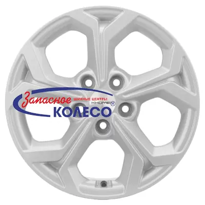 16'' 5x114,3 ET50 D66,1 6,5J Khomen Wheels KHW1606 (Renault/Nissan) F-Silver