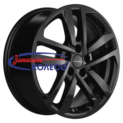 16'' 5x114,3 ET45 D67,1 6,5J Khomen Wheels KHW1612 (Huyndai/Mazda) Black