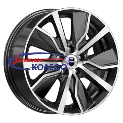 16'' 5x114,3 ET45 D60,1 6,5J K&K Гамбит (КС961) Алмаз черный