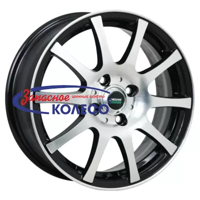 14'' 4x100 ET35 D67,1 5,5J Megami MGM-2 BKF