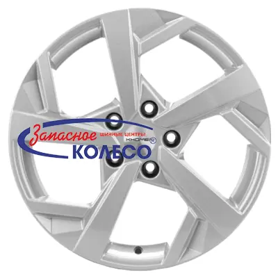 17'' 5x112 ET43 D57,1 7,0J Khomen Wheels KHW1712 (Karoq/Octavia/Passat/Tiguan) F-Silver