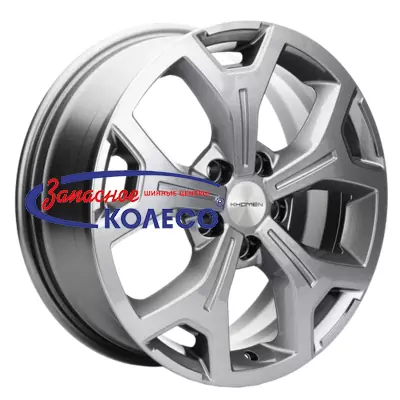 17'' 5x114,3 ET40 D64,1 6,5J Khomen Wheels KHW1710 (Haval F7/F7x) Gray