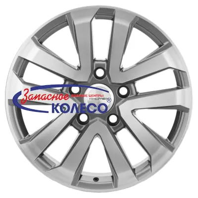 20'' 5x150 ET45 D110,1 8,5J Khomen Wheels KHW2003 (LX570/LC100/LC200) Gray-FP