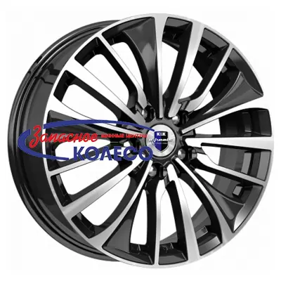 17'' 4x100 ET45 D67,1 6,5J K&K Flanker (КС905) Алмаз черный