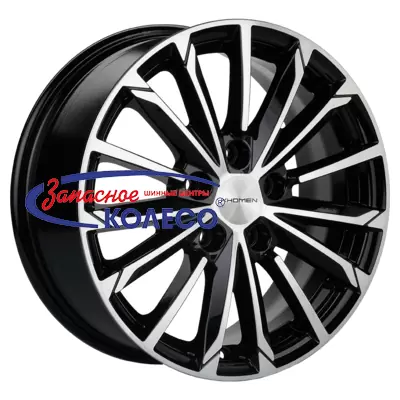 16'' 5x108 ET50 D63,3 6,5J Khomen Wheels KHW1611 (Focus) Black-FP
