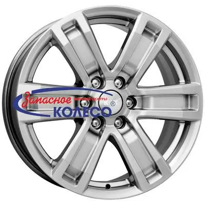 16'' 6x127 ET38 D77.9 7,0J K&K R-7 Рольф (КС456) Сильвер