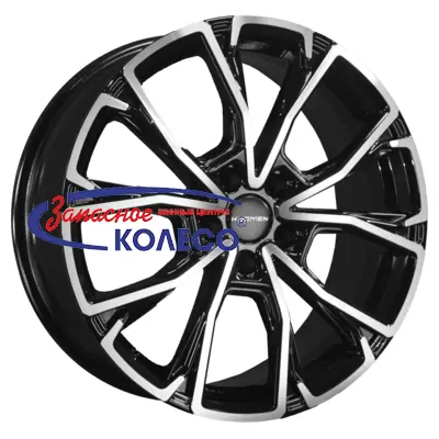 19'' 5x120 ET30 D66,1 7,5J Khomen Wheels KHW1907 (Voyah Free) Black-FP