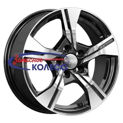 16'' 5x110 ET43 D63.35 6,5J K&K КС1053 Алмаз черный