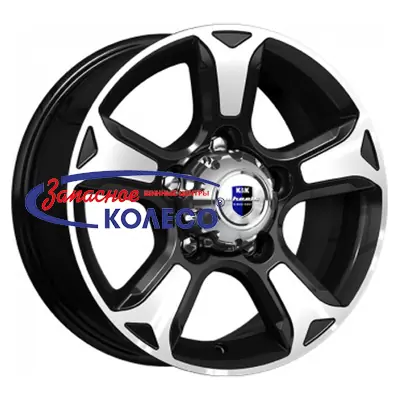 16'' 5x139,7 ET35 D98 7,0J K&K Атлант (КС757) Алмаз черный