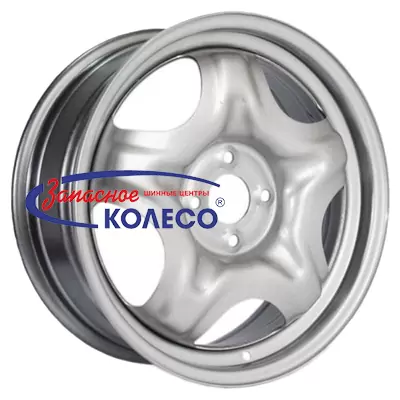 16'' 4x100 ET37 D60,1 6,5J ТЗСК Renault Sandero Stepway Серебро