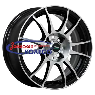 15'' 5x114,3 ET43 D66,1 6,0J Megami MGM-3 BKF