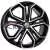 19'' 5x114,3 ET45 D64,1 8,5J K&K Пандора (КС466) Алмаз черный