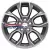 17'' 5x112 ET45 D57,1 7,0J Khomen Wheels KHW1713 (Karoq) F-Silver